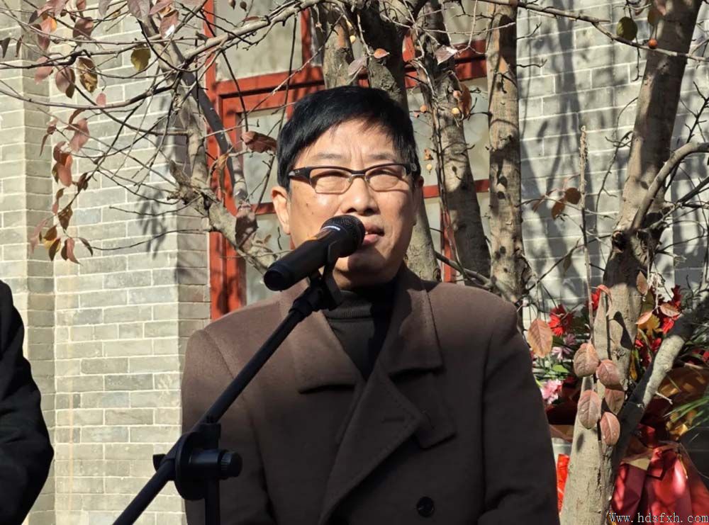 陈惠永篆刻大名历史名人印展在大名书院隆重开幕