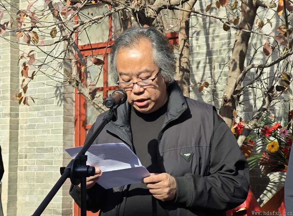 陈惠永篆刻大名历史名人印展在大名书院隆重开幕