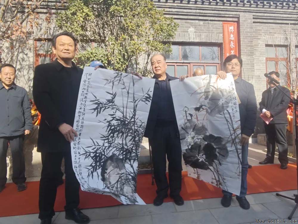 陈惠永篆刻大名历史名人印展在大名书院隆重开幕