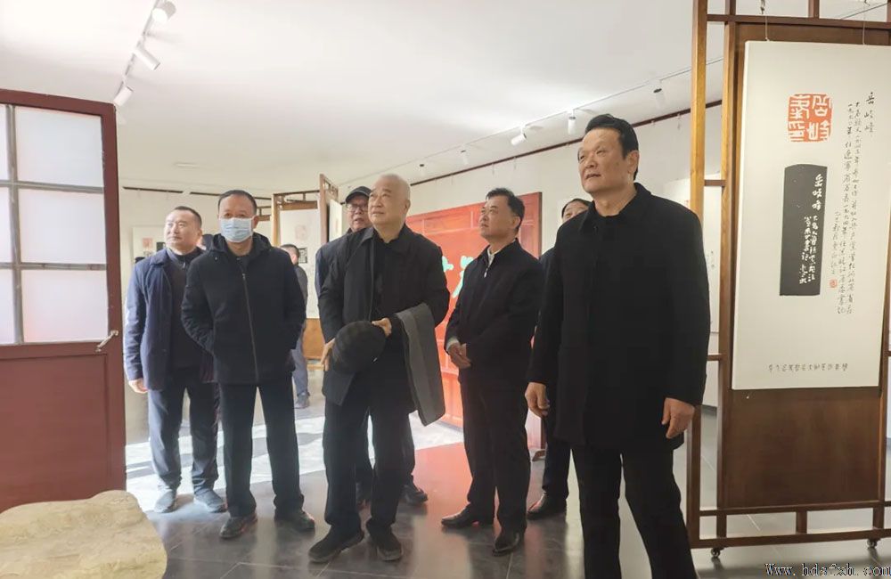 陈惠永篆刻大名历史名人印展在大名书院隆重开幕