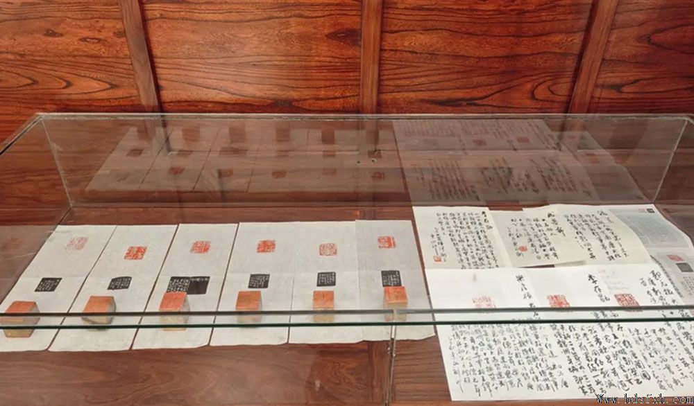 陈惠永篆刻大名历史名人印展在大名书院隆重开幕